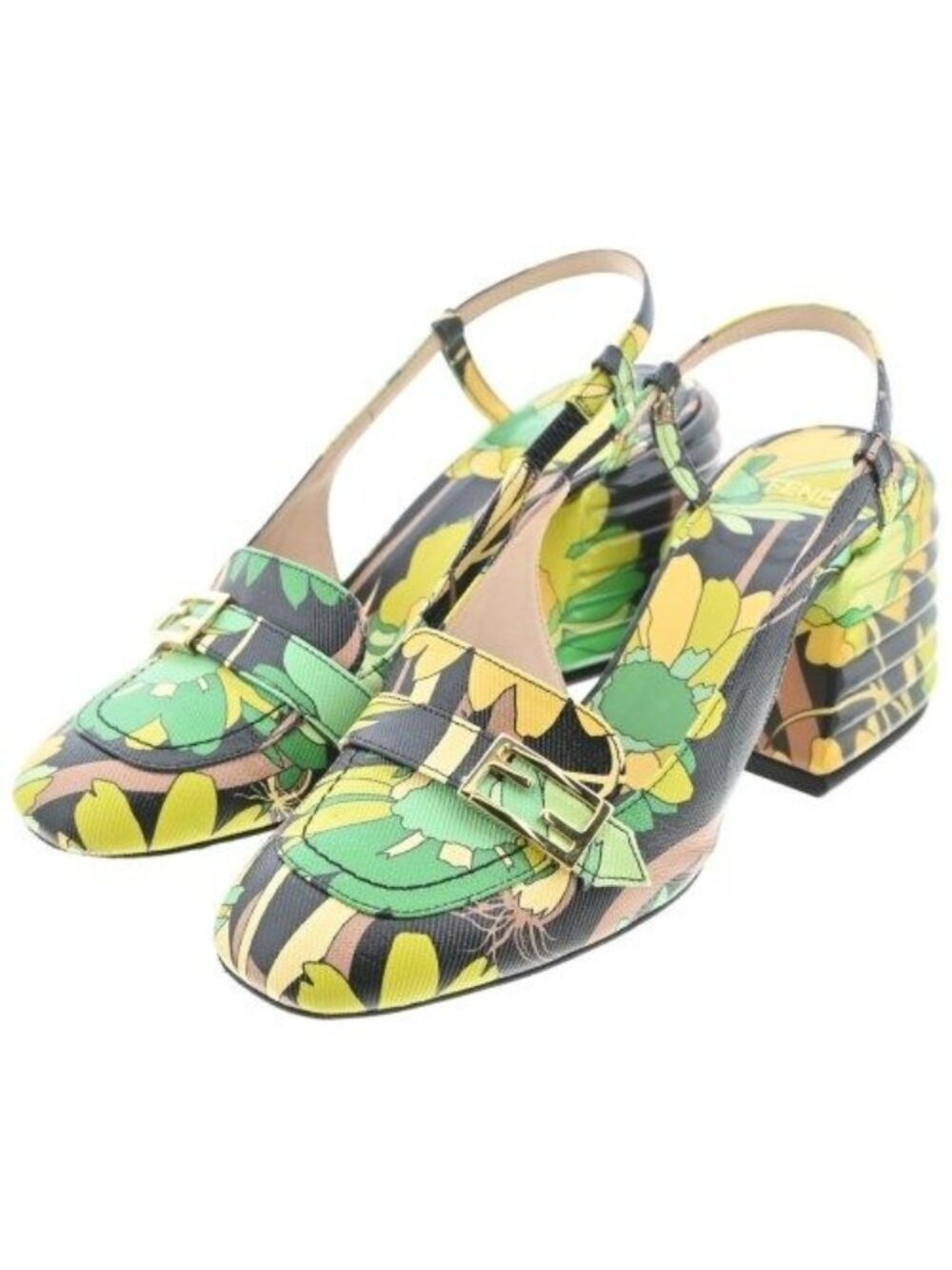 Fendi Sandals Black - Picture 1 of 8